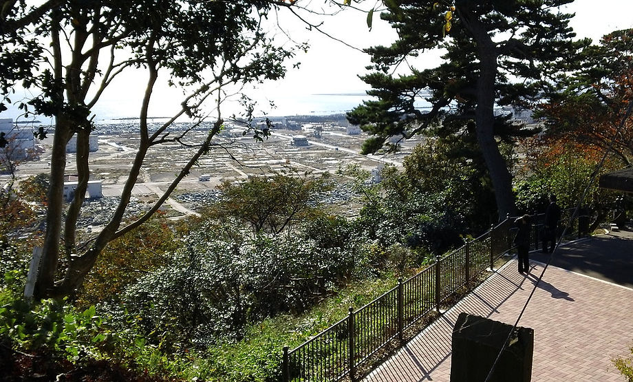 Hiyoriyama view over Ishinomaki